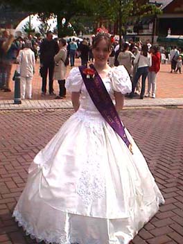 A past Carnival Queen