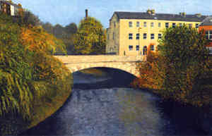 The Saddleback Bridge over the River Tame